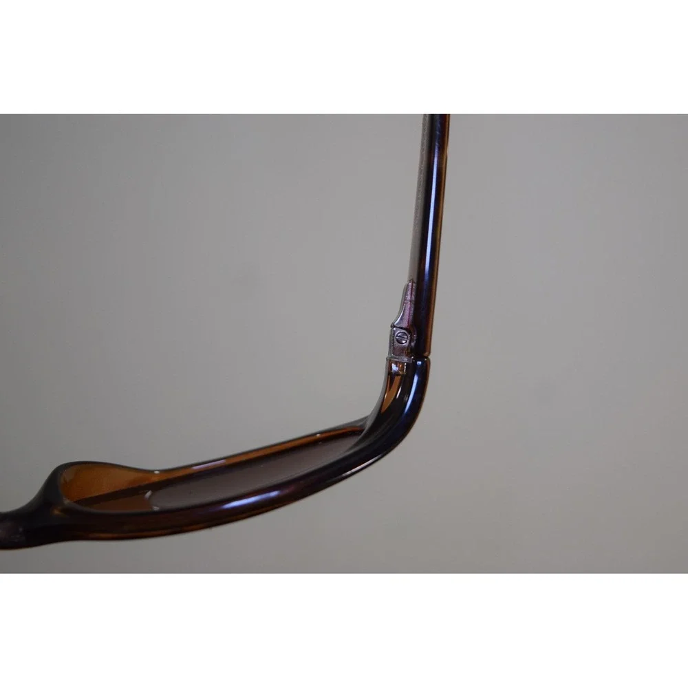 Maui Jim MJ 125-10* Tortoise Oval Sunglasses Brown Italy Made Small Size